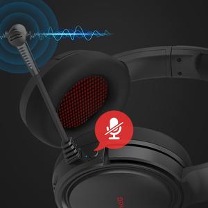 BINNUNE BW02 <b>Wireless</b> Gaming Earphones, Head Mounted Earphones, Stereo 2.4G Bluetooth Dual Mode PS4 <b>XBOX</b> - Product Image 3