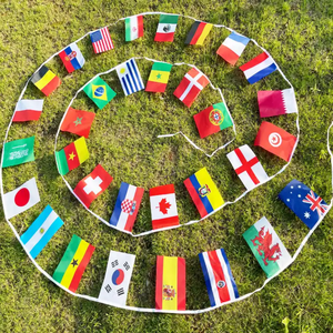 Banderas Colgantes, Guirnaldas <span class=keywords><strong>de</strong></span> Banderas, Decoración para Festivales, Halloween, Navidad, Personalización, Celebraciones, Venta Directa <span class=keywords><strong>de</strong></span> Fábrica, Precio Económico - Product Image 2