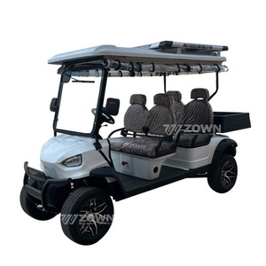 Voitures de golf électriques chinoises 6 places à <span class=keywords><strong>prix</strong></span> abordables, buggy à vendre en gros, voiturette de golf moderne d'occasion - Product Image 5
