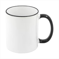 Tasses à café personnalisées pour cadeaux d'entreprise, commande en gros, tasse en céramique écologique 11 oz avec impression de logo, prix direct fabricant