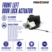 Actionneur de serrure de porte de remplacement pour BMW 7 E65 E66 Avant Gauche OE 51217028905 Pièces de service automobile Pièces de rechange pour véhicule