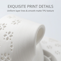 Filament d'imprimante 3D flexible TPU 95A 1,75 mm, bobine de 1 kg, haute élasticité, résistant à l'usure, moulage de couleur personnalisée pour coques de téléphone et chaussures
