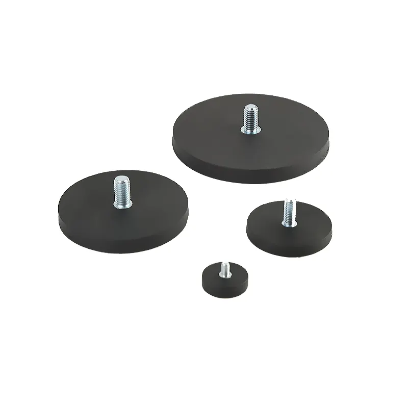 D22 D43 D66 D88 strumenti di tenuta potente Base di montaggio magnetica magnete rivestito in plastica di gomma ABS