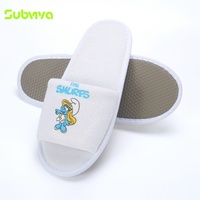Chaussons jetables en polaire corail douce avec semelle EVA pour hôtels, spas et centres de villégiature – Vente en gros