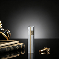 Briquet à kérosène vintage en cuivre texturé, plusieurs couleurs, rechargeable, accessoire pour fumeurs, idéal pour cigares, cadeau