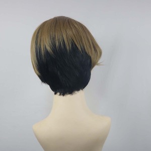 Perruque synthétique courte brune pour hommes adultes, style anime, inspirée de SangWoo, AOKG-083 - Product Image 6