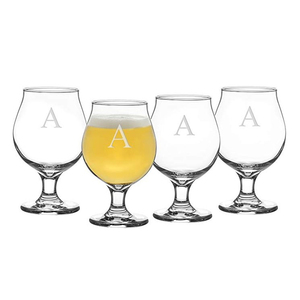 Personalized Clear Belgian Crystal American Style <strong>Beer</strong> <strong>Glasses</strong> Short <strong>Stem</strong> Goblet Mouth Blown 300ml for Business Gifts - Product Image 5