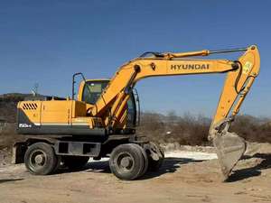 Oferta Especial: Excavadora Hidráulica de Ruedas HYUNDAI de 15 Toneladas, Usada, Modelo 2022, Motor Incluido, Fabricada en Corea, para Construcción - Product Image 4