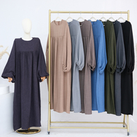 NOUVELLE Robe d'allaitement modeste Turquie Dubaï Maman Grande taille Robe d'allaitement pratique Abaya Robe islamique Vêtements pour femmes musulmanes