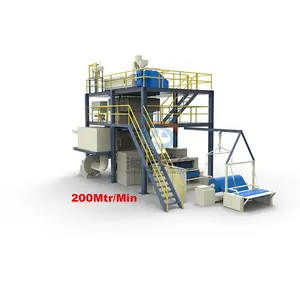 High Speed And High Quality PP Nonwoven Fabric Making Nonwoven Manufacturing Meltblown Machine For Nonwovens