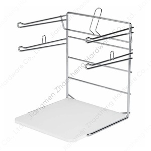 Expositor de camisetas de acero al carbono 39X32.8X40HCM para restaurantes de comida rápida, supermercados y mostradores de pago. - Product Image 5
