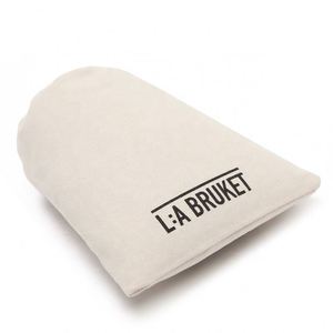 Sac à chaussures en toile de coton personnalisé avec logo imprimé, impression double face, sac à cordon - Product Image 2