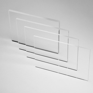 Prix de gros 100% matières premières pures transparence feuille acrylique personnalisée - Product Image 5