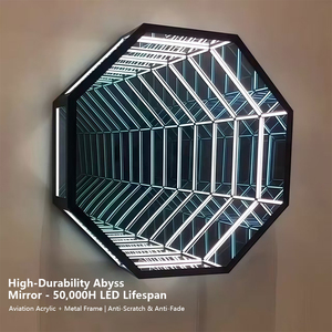 Barre de LED extérieure effet miroir abyssal, multicolores, avec télécommande, pour décoration, publicité et personnalisation de <span class=keywords><strong>logo</strong></span> - Product Image 4