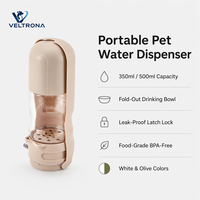 Bouteille d'eau portable pour animaux de compagnie, distributeur pliable pour chiens et chats, gourde de voyage, abreuvoir d'extérieur, vente en gros
