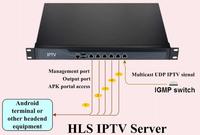 Servidor IPTV HLS para TV en Vivo de Hotel 2238 para Aplicación IPTV de Android