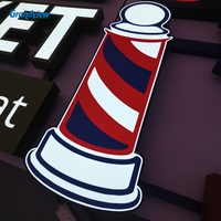 Enseigne Lumineuse 3D pour Bâtiment, Lettres LED Illuminées, Publicité Personnalisée, Logo Lumineux pour Magasin, Enseigne Extérieure à Lettres Boîtiers