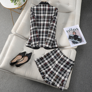 Ensemble <span class=keywords><strong>de</strong></span> costume professionnel pour <span class=keywords><strong>femme</strong></span> <span class=keywords><strong>Salopette</strong></span> élégante pour le bureau ou le <span class=keywords><strong>travail</strong></span> - Product Image 4