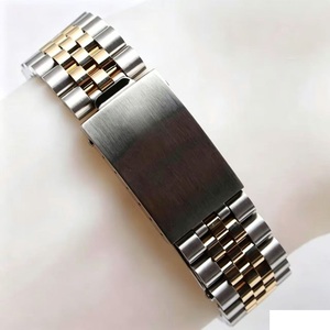 <span class=keywords><strong>Bracelet</strong></span> <span class=keywords><strong>de</strong></span> <span class=keywords><strong>montre</strong></span> en métal <span class=keywords><strong>de</strong></span> luxe en or 18 carats 904L, 13-20 mm, <span class=keywords><strong>bracelet</strong></span> <span class=keywords><strong>de</strong></span> <span class=keywords><strong>montre</strong></span> en acier inoxydable massif incurvé pour Rolex 16234 16233 1601 16013 16014 - Product Image 1