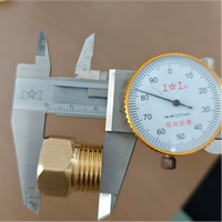 All-Copper pneumatik Bushing pria ke wanita benang lurus mengurangi tembaga bersama Casting Teknik