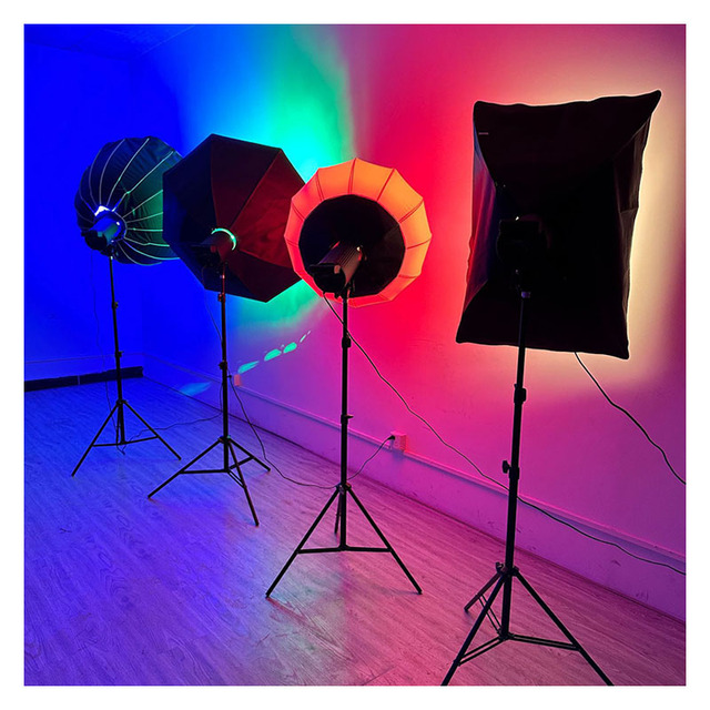 6500K RGB LED Video Light for YouTube Studio and Streaming Shooting for Photography Studio
