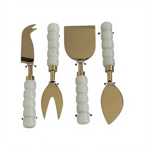 Juego de Herramientas para Queso de Diseño Lujoso con Mango de Resina, Calidad Garantizada, para Bodas y Fiestas, Venta Mundial a Buen Precio - Product Image 1
