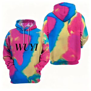 Sweat à capuche uni de marque de créateur pour homme 2025 – Polyester/Coton, Luxe, Style Urbain Décontracté, Grand Logo Brodé, Appliqué Vintage, Hip Hop - Product Image 1