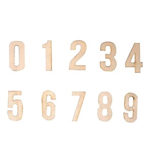 Venta Directa de Fábrica, Letras Inglesas de Madera, Regalo Educativo para Niños, Decoración para Bodas/Cumpleaños, 52 Piezas - Product Image 5