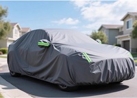 Housse de voiture en PVC 250 g/m², imperméable et anti-poussière, pour toutes les saisons, intérieur et extérieur, possibilité de personnalisation