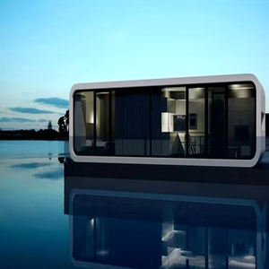 Contenedor de Acero Móvil, Ignífugo e Impermeable, Tipo Cabaña Apple, para Oficinas, Hoteles y Viviendas, Diseño Moderno - Product Image 1