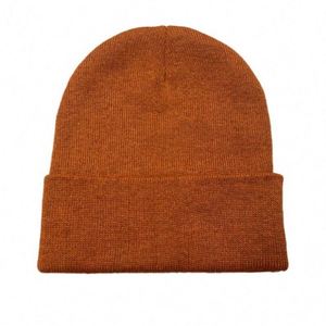 Bonnet d'hiver en acrylique jacquard 100% tricoté avec broderie logo personnalisé pour homme et femme - Product Image 4