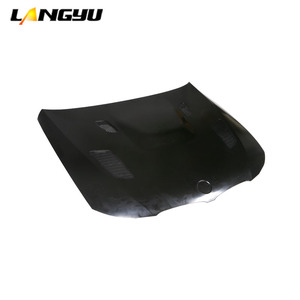 Langyu 2009-2012 piezas de automóviles capó delantero materiales de hierro cubierta del motor para BMW 3 Series <span class=keywords><strong>E90</strong></span> actualización V estilo capó del motor - Product Image 5