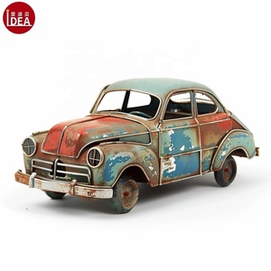 Modello di auto retrò personalizzato della seconda guerra mondiale 1 modello di auto in resina 18 modello di auto in metallo per giocattoli da collezione fatti a mano - Product Image 3