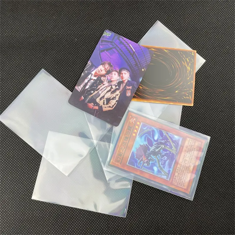 Groothandel Pp-Kaarthouder Clear Photocard Toploader Kaarthoezen Yugioh Zakje Trading Pouch