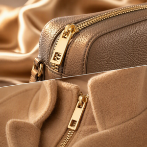 Tirador de cremallera metálico con logotipo de marca personalizado en relieve, con deslizador, para bolsos/ropa - Product Image 3