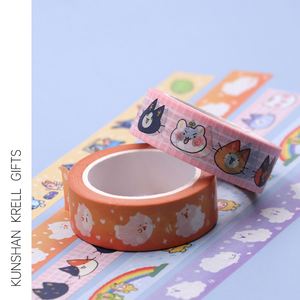Ruban Washi Super Long à Motifs Mignons pour Journal Créatif, Fabricant de Ruban Washi Personnalisé, Matériel DIY pour Journal Créatif, Cadeaux - Product Image 3