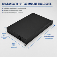Fabrication de tôlerie de précision, boîtier de serveur en rack standard 19 pouces 1U, fabricant de châssis de serveur personnalisé