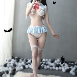 Lingerie Erotica da Donna con Coniglietto, <span class=keywords><strong>Costume</strong></span> <span class=keywords><strong>Sexy</strong></span> per Cosplay in Stile Giapponese - Product Image 5