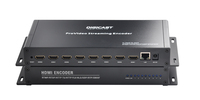 Encodeur vidéo HD H.265 HEVC 1080p, encodeur HD vers Ethernet IPTV RTMP pour la diffusion en direct et la diffusion télévisuelle