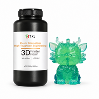 Résine 3D TJ-5536 385-405nm, résistance à la flexion 35MPa, 1kg, haute résistance pour imprimantes LCD/DLP