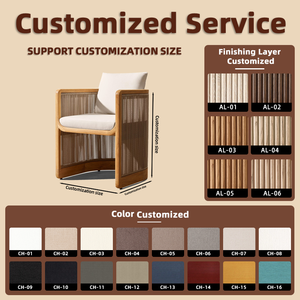 Sillón de Comedor de Teca Sudamericana de Lujo <span class=keywords><strong>para</strong></span> Exteriores, Asiento Ergonómico de Grado Comercial <span class=keywords><strong>para</strong></span> Proyectos de Hoteles y Resorts de Lujo - Product Image 2