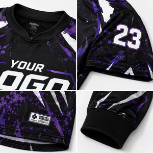 Camiseta de Paintball Personalizada para Hombre, Manga Larga, Sublimada, con Nombre y Número del Jugador, Uniforme Ligero para Torneo - Product Image 3