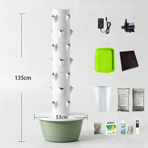 Sistemas Hidropónicos de Alta Capacidad AGG y Torre Aeropónica con Bomba y PE de Grado Alimenticio para Instalaciones Comerciales de Agricultura Vertical - Product Image 1