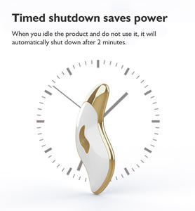 Dispositivo de raspado de uso doméstico de color personalizado <span class=keywords><strong>Mini</strong></span> masajeador Gua Sha eléctrico portátil con vibración EMS <span class=keywords><strong>Micro</strong></span> corriente para cuello facial - Product Image 4