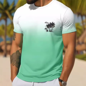 Camiseta de hombre de <span class=keywords><strong>moda</strong></span> informal diaria, camiseta de manga corta holgada y có<span class=keywords><strong>moda</strong></span> de <span class=keywords><strong>estilo</strong></span> <span class=keywords><strong>urbano</strong></span> de verano para correr para hombre - Product Image 2