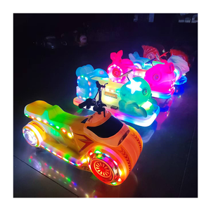 รถบั๊มพ์ไฟฟ้าคู่ Prince Manufacturer รุ่นใหม่ล่าสุด ควบคุมด้วยรีโมท ใช้ได้ทั้งภายนอก/ภายในอาคาร ผลิตจาก PVC และไฟเบอร์กลาส พร้อมไฟเรืองแสงตามเวลา - Product Image 1