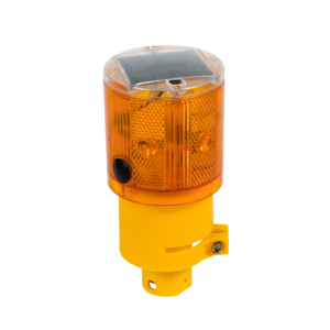 Factory Wholesale Traffic Safety Solar Tower Led Flash Cone <b>Light</b> Solar Lamp - Product Image 2
