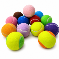 Ballon de tennis pour l'entraînement des animaux de compagnie, taille personnalisée, jouet interactif à mâcher pour chien, balles rebondissantes durables pour chiens de petite, moyenne et grande taille, vente en gros