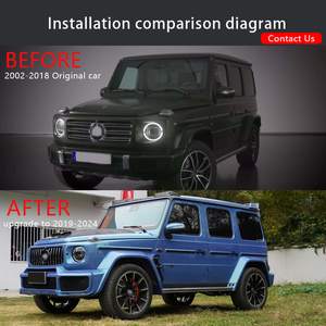 CS สำหรับ <span class=keywords><strong>Mercedes</strong></span> Benz G Class Body Kit W463 W464 <span class=keywords><strong>2004</strong></span> Bra-Bus ได้ถึง2024สภาพใหม่กันชนประเภท G Class Body Kit - Product Image 2