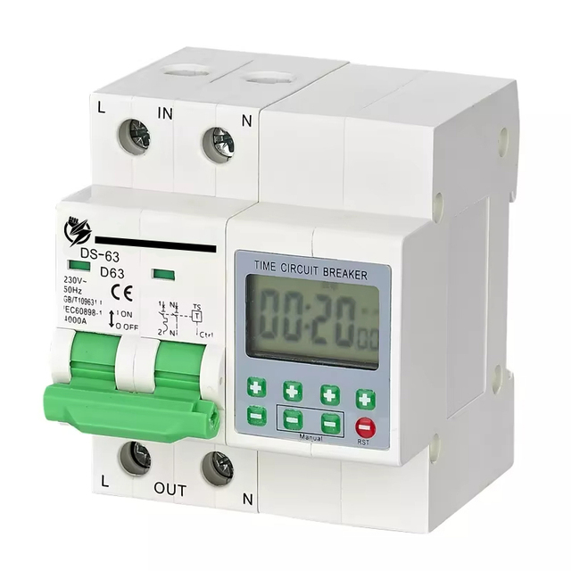 Leikexing DS-63 Customizable 220V/230V Digital Timer Switch Meter 63A 6-Hour Automatic Control 2-Year Warranty Countdown Circuit